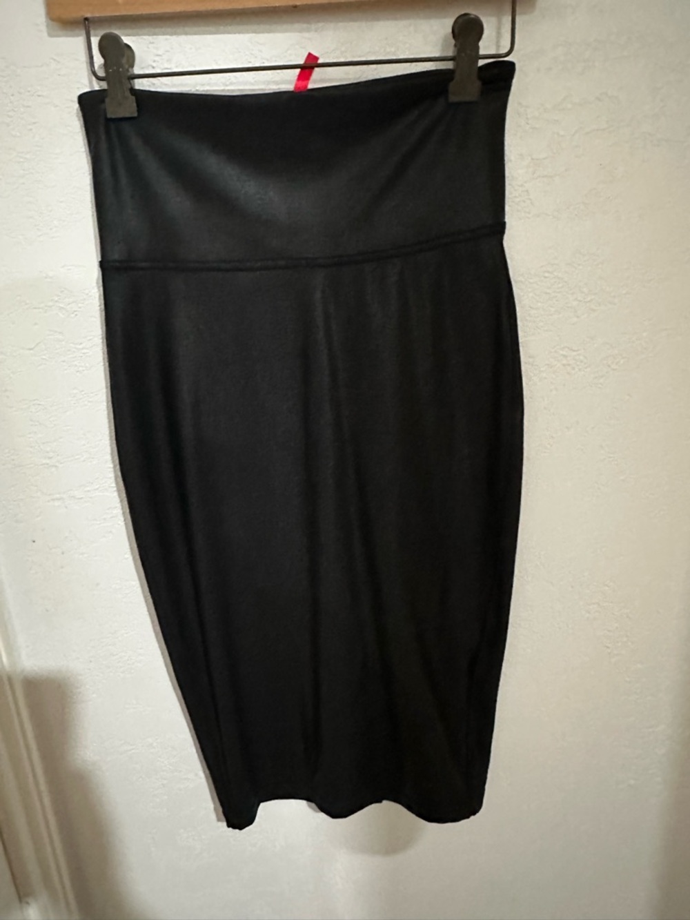 SPANX Black High-Waist Pencil Skirt
